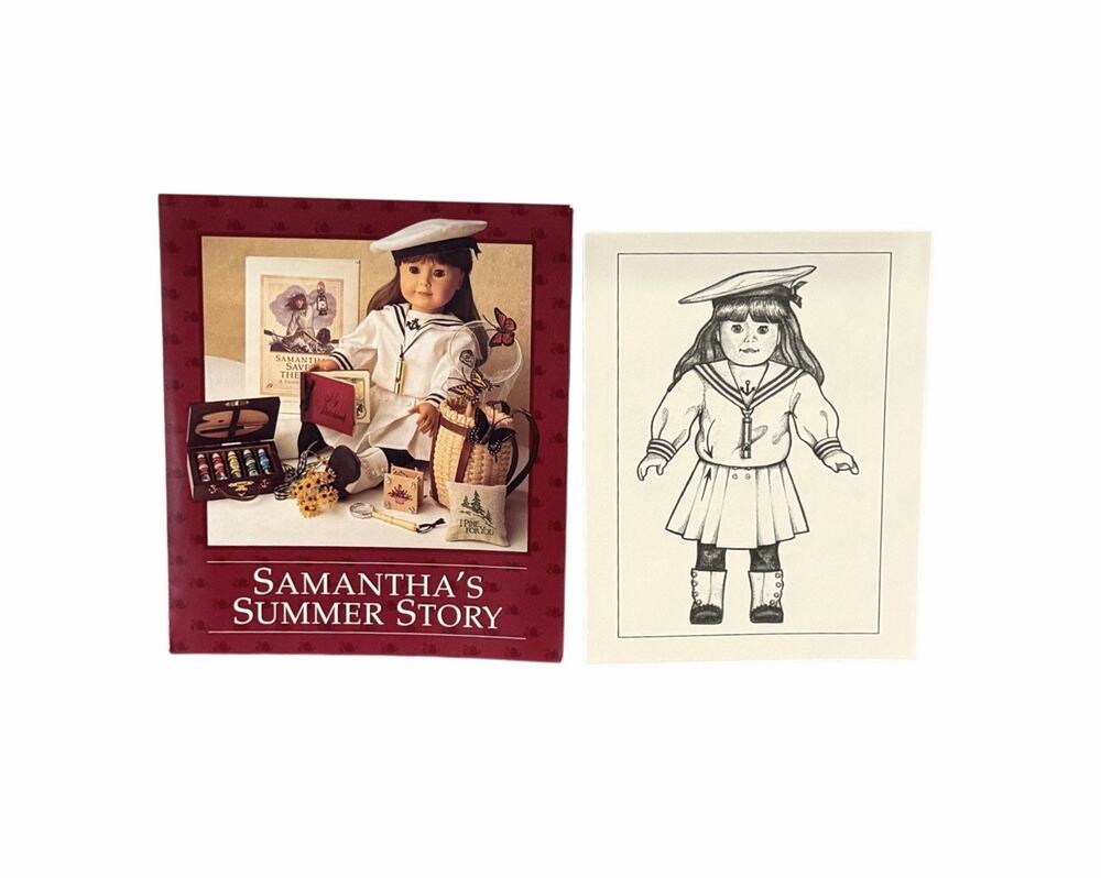 Pleasant Company American Girl Samantha’s Summer Story” Promotional Book